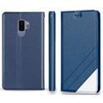 thumbnail image 5 of Case for Galaxy S9 Plus, Blue Infolio Credit Card Slot Cover, View Stand [with Wrist Strap Lanyard] for Samsung Galaxy S9+ (SM-G965), 5 of 6
