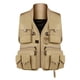 thumbnail image 1 of Chaleco de Pesca Ajustable para Hombres Y Mujeres, para Pesca de Bajos de Moscas Y Actividades Libre Khaki L, 1 of 9