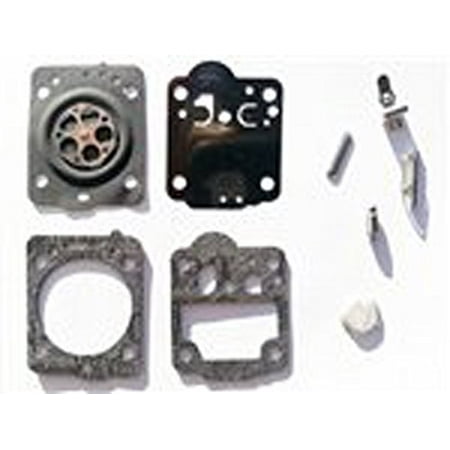 10 Inlet - Carburetor Rebuild Overhaul Kit For Zama RB-149. Complete Kit That is OK for 10%+ Ethanol In Fuel, Includes gaskets, diaphragm, welch plug, needle, and inlet lever. By Zama aftermarket