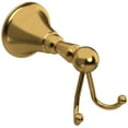 thumbnail image 1 of Riobel Mm0 Momenti Double Robe Hook - Gold, 1 of 1
