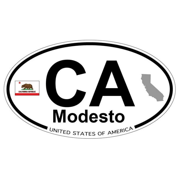 Modesto Ca Oval Sticker Walmart Com Walmart Com Modesto Ca Oval Sticker Walmart Com Walmart Com
