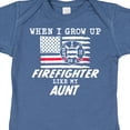 thumbnail image 4 of Inktastic When I Grow Up I Want to Be a Firefighter Like My Aunt Boys or Girls Baby Bodysuit, 4 of 5