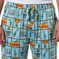 thumbnail image 4 of SpongeBob SquarePants Men's Plankton Chum Bucket Chumbalaya Krabby Patty Sleep Pajama Lounge Pants, 4 of 6