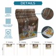 thumbnail image 6 of Farmhouse Floral Pig Table Runner 72 Inches, Spring Sunflowers Butterfly Brown Bed Runner Dresser Scarves Tabletop for Indoor Outdoor Parties/Ceremony/Banquet, 18" x 72", 6 of 9