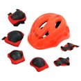 thumbnail image 1 of Soidarity Conjunto de equipo de protección para patinaje, protector de muñeca para rodilla, coderas, patineta para bicicleta, rodillo de patinaje sobre Ciclismo Rojo Soidarity OD001572-02, 1 of 6