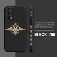 thumbnail image 3 of Funda para Redmi K60E K50 K40S K40 K30 K20 10C 9 8A 8 10 Pro 4G 5G Funda de silicona líquida Simple emblema de la Federación Rusa, 3 of 5