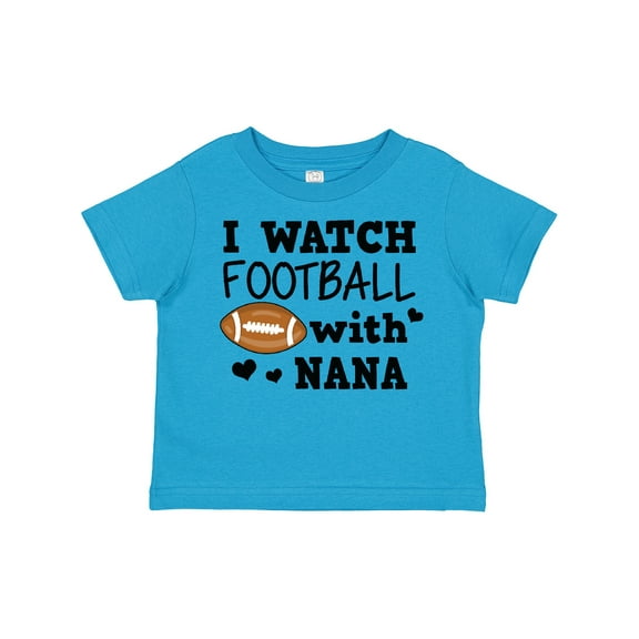 Inktastic I Watch Football with My Nana Boys Toddler T-Shirt