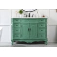 thumbnail image 3 of Elegant Lighting Vf10148ab Danville 48" Free Standing Wide Vanity Set - Off White, 3 of 7