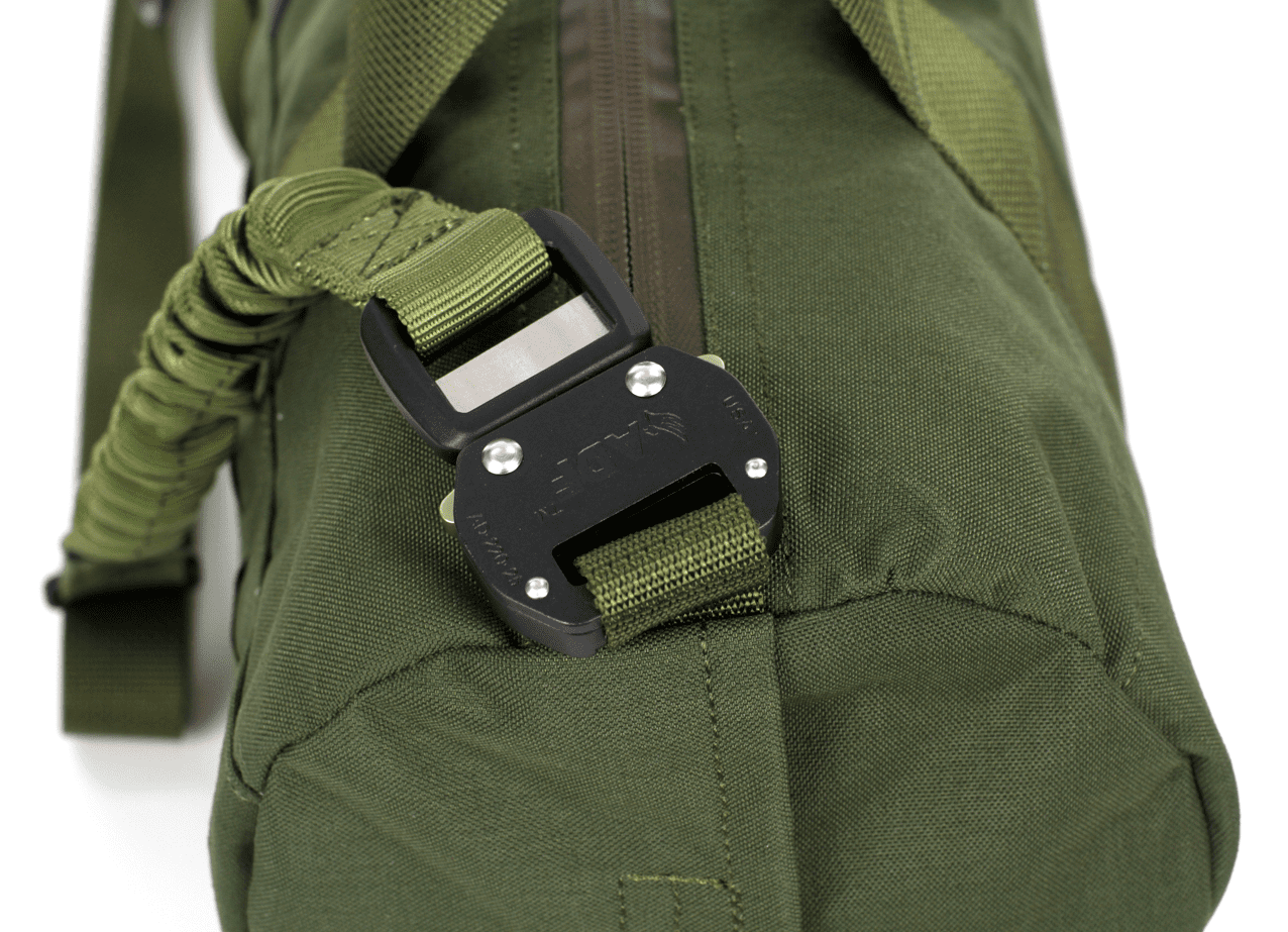 Atomic Mission Gear Unisex Peruga Small Duffel Bag- OD Green