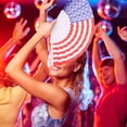 thumbnail image 4 of IDEANATEGRATE 2Ud Abanicos Portátiles Con Americana Ideales Para Patriótica, 4 of 6