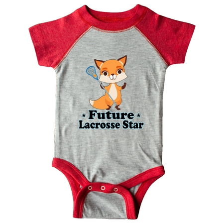 

Inktastic Future Lacrosse Star Outfit Gift Baby Boy or Baby Girl Bodysuit