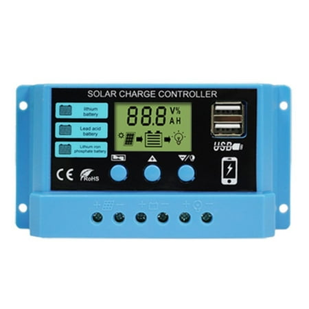 

10A 20A 30A solar controller pwm photovoltaic system solar charging tcontroller