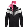 thumbnail image 3 of Chaqueta de cosplay de Ken, diadema, disfraz de fantasía, chaleco de Ryan Gosling, abrigo, camisa, sombrero para hombre adulto, traje de disfraz de Halloween, 3 of 4