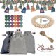 thumbnail image 1 of Beautiful Gift 24 Pcs Gift Bags Craft Set With Advent Numbers Stickers, Nature Bags, Cloth Bags, Gift Bags For Diy Crafts Men And Children, 1 of 2
