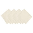 thumbnail image 3 of Elrene Laurel Solid Texture Water and Stain Resistant Napkins, Set of 4 Gray, 3 of 5