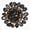 Black-Weight : 20 LB, variant on 20 Lbs Black River Rocks - Large Polished Pebbles For & Garden Decorative Stones 1-2" Landscaping Fish Tanks Flower Pots Water Fountains