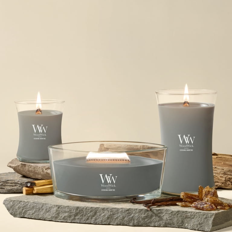 WoodWick Evening Bonfire Ellipse Candle photo 8