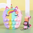 thumbnail image 2 of Bolso de hombro 2 en 1 para niñas, juguetes sensoriales para aliviar el estrés, bolso para mujeres y niños, los mejores regalos, 2 of 5