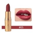 thumbnail image 1 of Lápiz labial mate mate, brillo labial, no es fácil de sumergir, taza Nude, 12 colores, 1 of 1