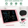 thumbnail image 4 of LCD Writing Tablet Doodle Board, 10inch Colorful Drawing Tablet Writing Pad, Girls Gifts Toys for 3 4 5 6 7 Year Old Girls Boys (Pink), 4 of 7