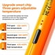 thumbnail image 5 of Soldador Portátil Recargable por USB, Herramienta de Soldadura Eléctrica de Reparación Ajustable con Temperatura de 3 Velocidades, Color Naranja, 5 of 5