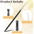 thumbnail image 3 of 2 in 1 Black Lash Lift and Tint Kit Professional Eyelash Separator Tool with Comb Stainless Steel Eyelash Lifting Perm Applicator Lashes Lifting Supplies Lashes Perming Brush, 3 of 7