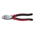 thumbnail image 1 of Pinza Bimaterial Electricista Corte Lateral 9-3/8 In Urrea, 1 of 2