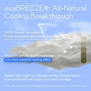 Black Evapolar evaSMART Spare Cartridge - Optimize EV 3000 Air Conditioner for Efficient Cooling