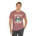 thumbnail image 5 of Snow Much to Read Snowman Reading Christmas Unisex Shirt, 5 of 6