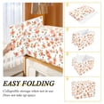 thumbnail image 2 of Yayeee Collapsible Cube Storage Bin with Lid Fabric Closet Decorative Basket with Handles, Small Floral Blooms, 2 of 7