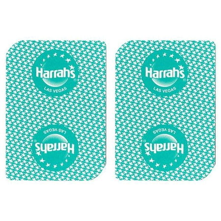 Harrahs Casino - Single Deck Used in Casino Playing Cards - Harrahs