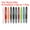 Red Orange Gray Black White Green Rose Red Yellow Blue Brown, variant on Uxcell Twist Crayons, Twist Crayons Gel Watercolor Set Washable Silky Smooth for Drawing Coloring Red Orange Silver Tone Black White Purple Blue Green Pink Yellow