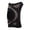 Black#0910, variant on Adjustable Open Knee Brace Breathable Non- Knee Support with Compression Straps Knee Stabilizer for Running Workout Pink L