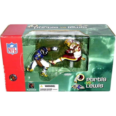 McFarlane NFL Sports Picks Football Ray Lewis & Clinton Portis Action Figure 2-Pack