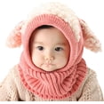 thumbnail image 1 of Capa de bebé de lana de una pieza con forma de cachorro de invierno coreano Ba, 1 of 5