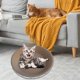 thumbnail image 1 of Rascador Redondo de Cartón para Gatos perfecl Cama para Gatitos Tumbona Sofá para Interior Nido para Gatos 50cmx9cm, 1 of 8