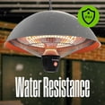 thumbnail image 2 of Westinghouse Gazebo Patio Heater, Auto Shut Off Overheat Protection, Adjustable Heat Output - Gray, 2 of 9