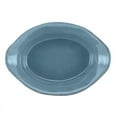 thumbnail image 4 of Rachael Ray Cucina Stoneware 2 Quart Oval Baker, Agave Blue, 4 of 6