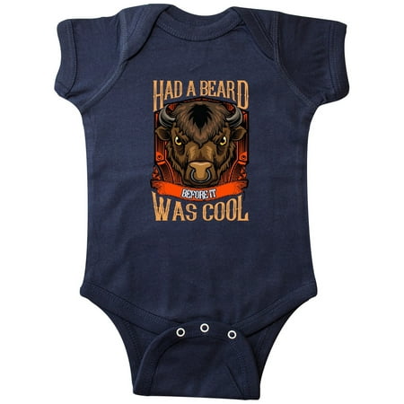 

Inktastic Buffalo Funny Beard Joke Gift Baby Boy Bodysuit