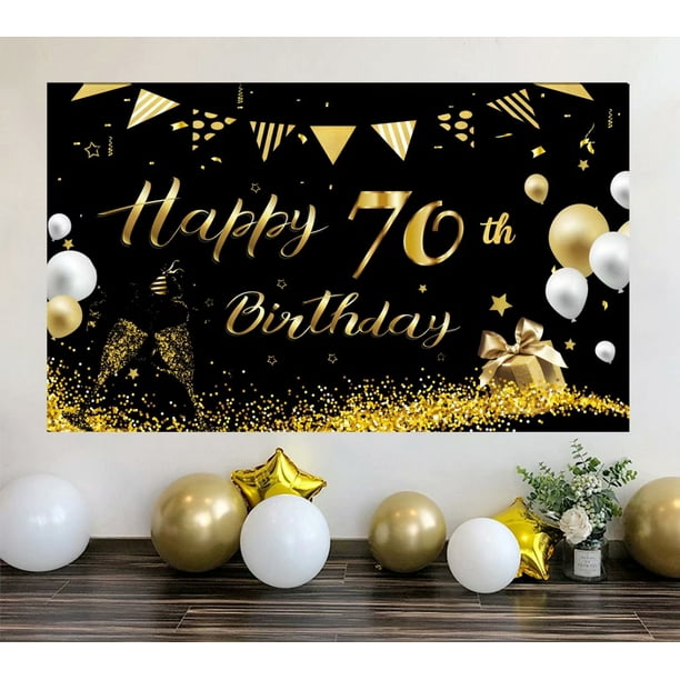 Trang trí sinh nhật 70 tuổi sẽ không bao giờ trở nên dễ dàng hơn thế! Hãy xem những bức ảnh về trang trí sinh nhật 70 tuổi đầy sáng tạo và đầy màu sắc để tìm kiếm ý tưởng sáng tạo cho tiệc của mình.