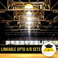 thumbnail image 2 of DMNI Construction String Lights 100ft- String Lights Indoors - Commercial Outdoor String Lights  (Pack of 2), 2 of 8