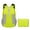 Green, variant on Green Foldable Waterproof Backpack For Outdoor Cycling Hiking Travel 20D Nylon Lightweight Packable Daypack With Large Capacity 17X12X6In Green