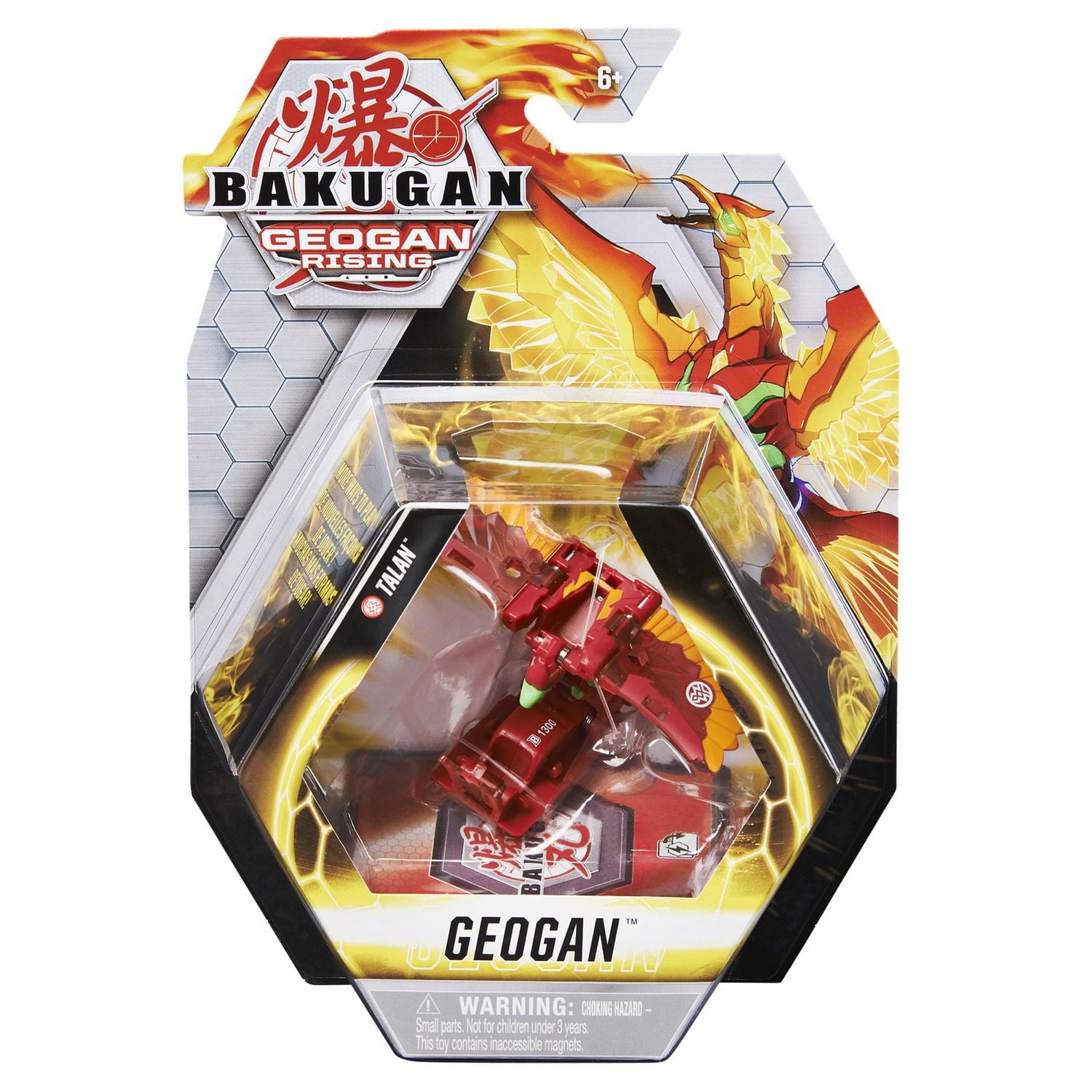 Bakugan Geogan, Talan, Geogan Rising Collectible Action Figure and Trading Cards