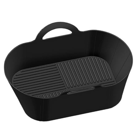 

Hloma Baking Tray Foldable Non-Stick Silicone Air-Fryer Pot Pan Kitchen Grill Accessories for Party