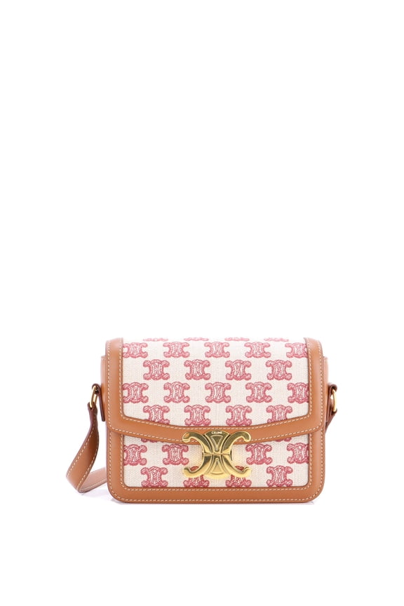 Pre-Owned Triomphe Shoulder Bag Triomphe Canvas Medium By Rebag