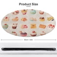 thumbnail image 2 of Cartoon Cake Floral Medallion Round Rug - Small Round Area Rug, Soft Non-Slip Machine Washable Bedroom Mat Indoor Accent Entry Carpet for Office Desk Dorm Hallway, 2 of 7