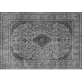 thumbnail image 1 of Ahgly Company Indoor Rectangle Medallion Gray Traditional Area Rugs, 8' x 12', 1 of 1