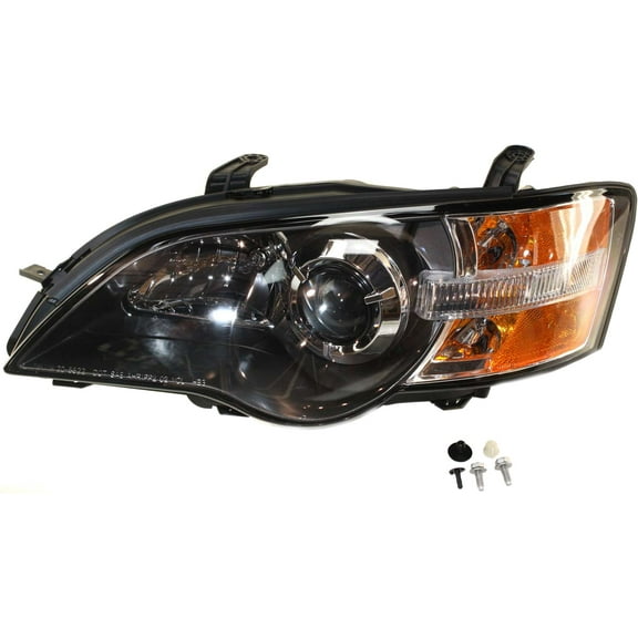 Headlight Compatible With 2005 Subaru Outback Legacy Left Driver Halogen With bulb(s)