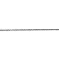 thumbnail image 3 of 14K White Gold 1.65mm Solid Diamond Cut Cable Chain Necklace Size 24, 3 of 7