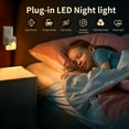 thumbnail image 6 of LISUNAR 7 Color Changing Night Lights,Warm White Night Lights Plug into Wall,Dimmable Plug in Night Light with Dusk to Dawn Sensor,LED&RGB Nightlights for Bedroom,Bathroom,Nursery,Hallway(2pack), 6 of 11
